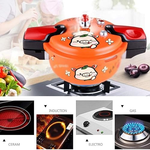 Miniatura 5 de WETYG Household Pressure Cooker Aluminum Alloy Gas Explosion-proof Multi-function Small Safety Pressure Cooker Induction Cooker Universal Pressure