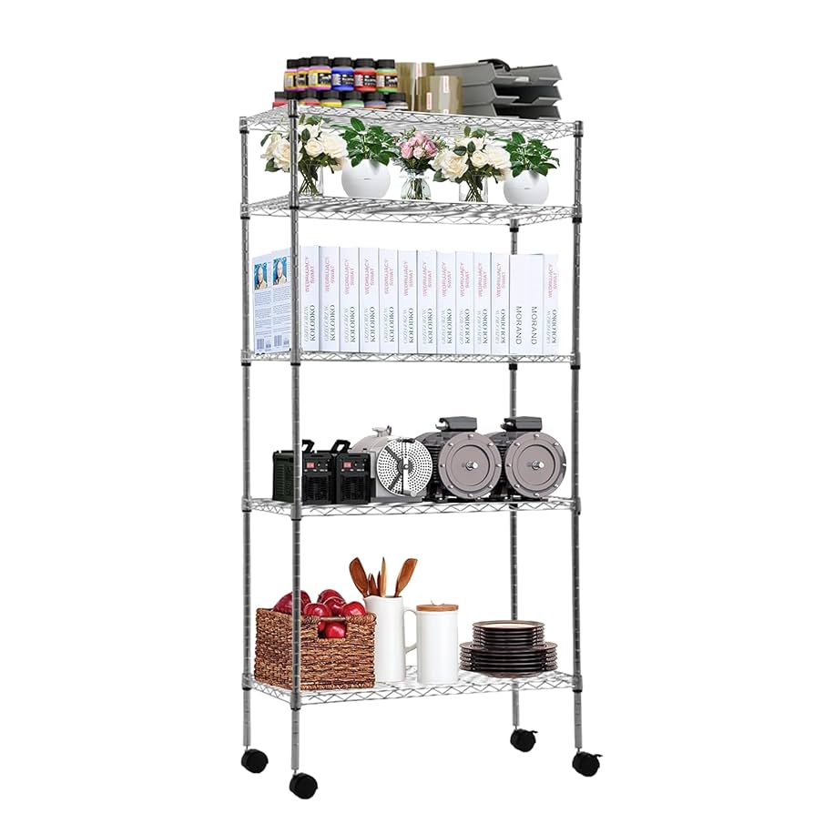 ShelF Tech System スチールラック 5段 H195W121D46 ShelF Tech System スチールラック 5段 H195W121D46