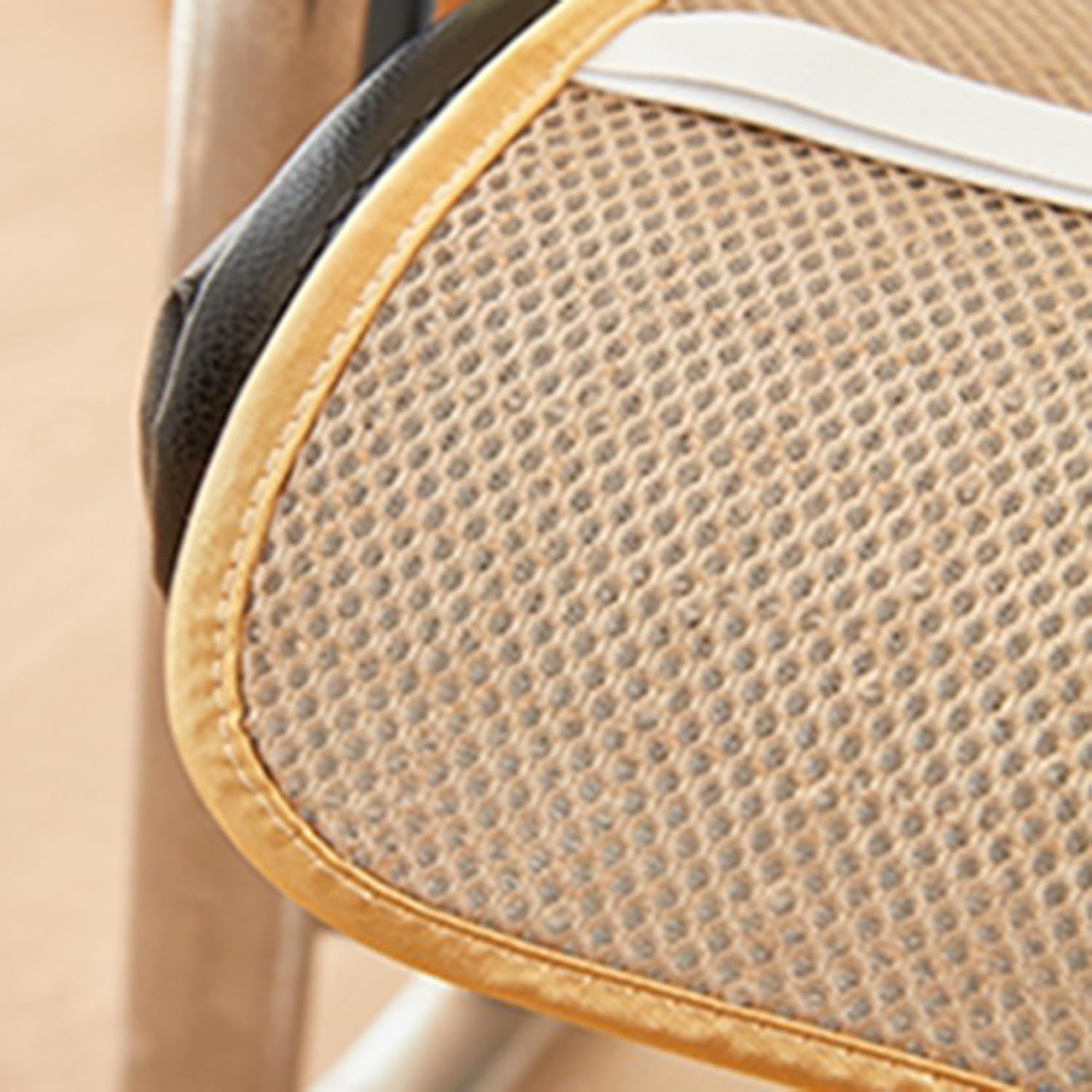 [KUZQIM] 椅子カバー シートカバー チェアパッド 座面クッション 接触冷感 涼感マット カラー2 涼しい 通気 冷却マット