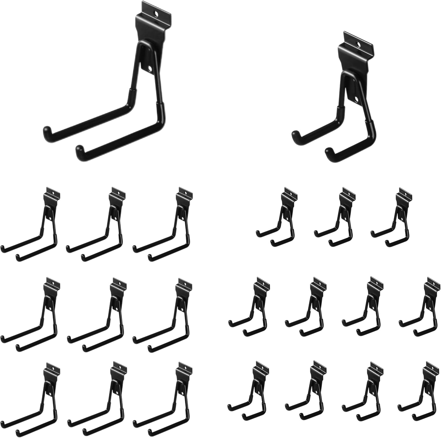 PYBTOOL Slatwall Hooks Heavy Duty, Garage Slat Wall Hanging Hooks, Slatwall