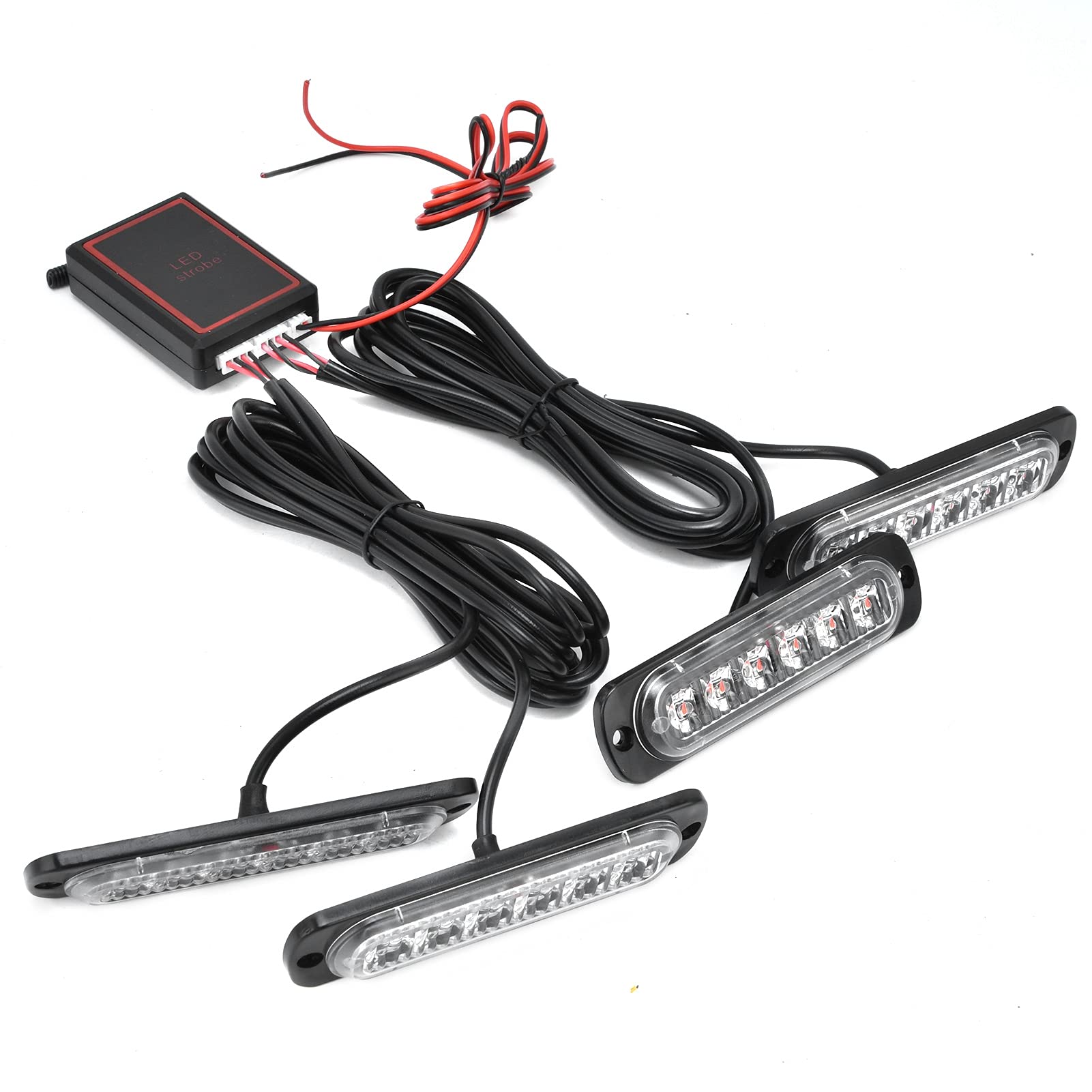 Garosa Luz de Emergência para Carro, Luzes Estroboscópicas LED Plug and Play Com Controle