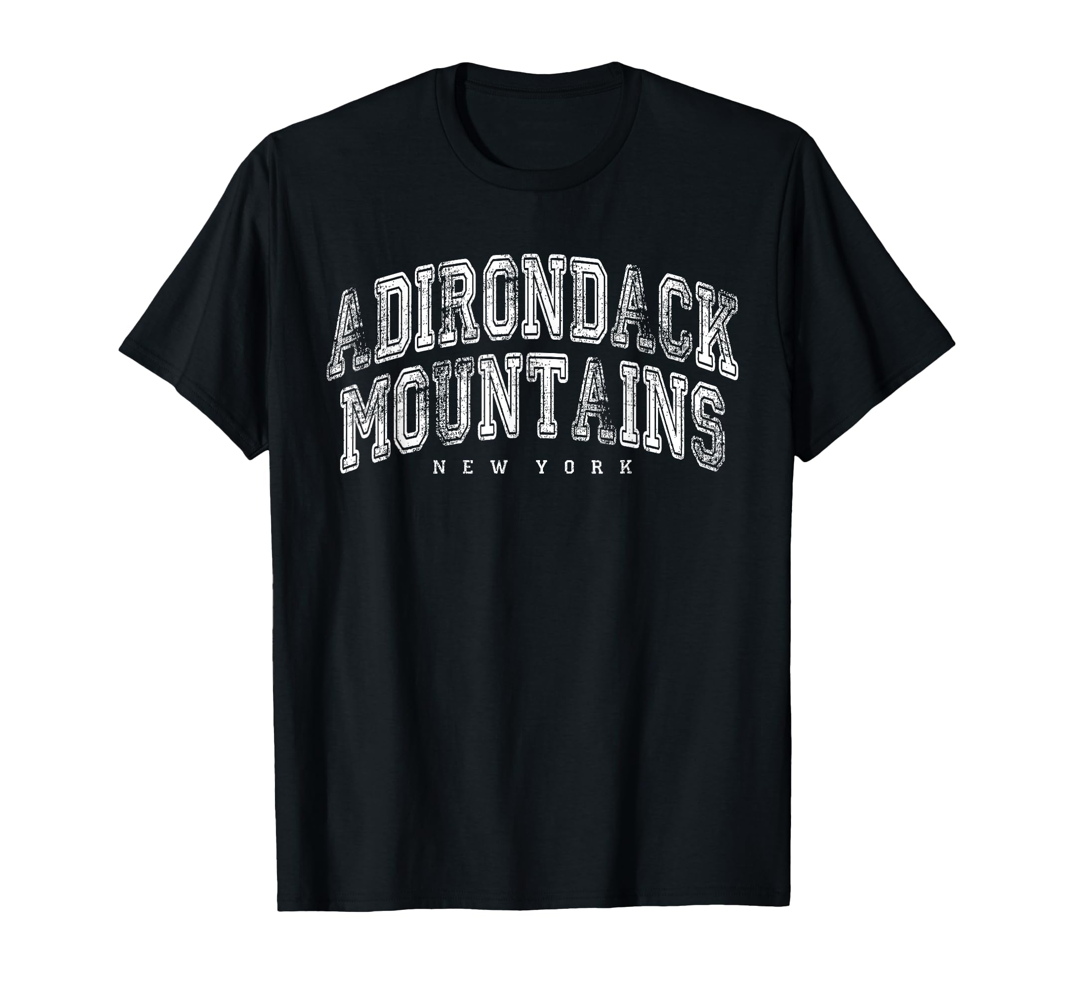 Adirondack Mountains New York Vintage Retro US City State T-Shirt
