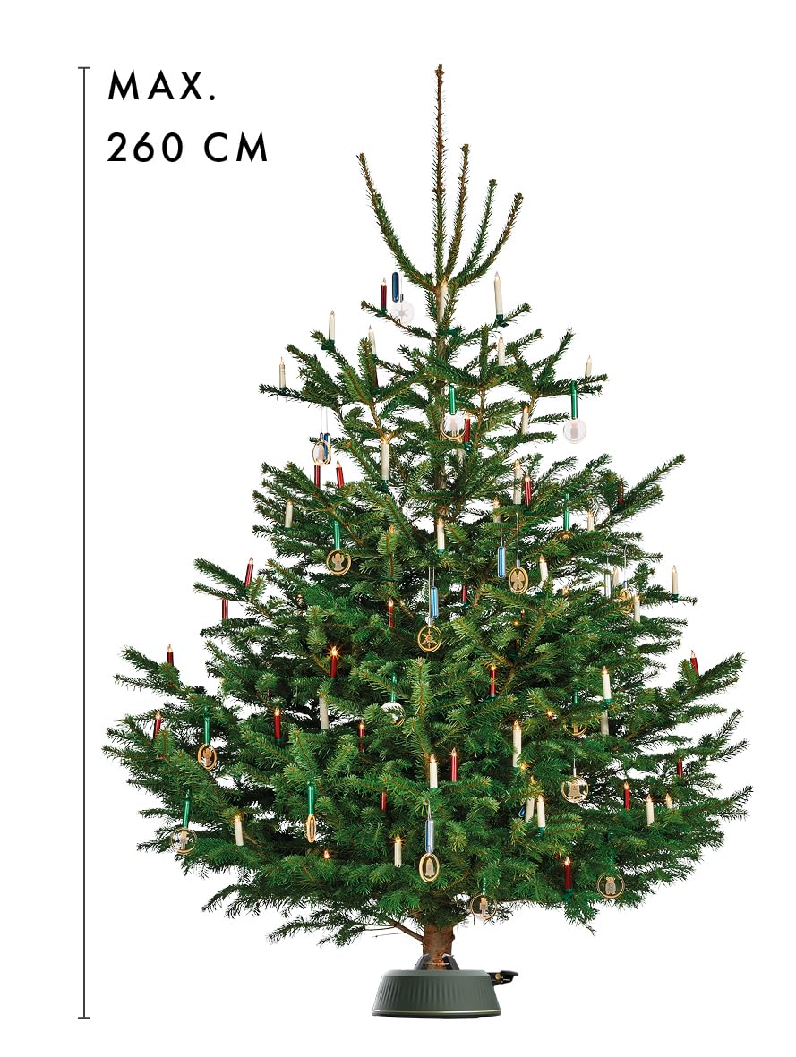 KRINNER® X-Series Christbaumständer X-260 Weihnachtsbaumständer NEU inkl. Fußpedal und 3,5 Liter Wassertank für Baumhöhe bis 2,6m Made IN Germany 94325