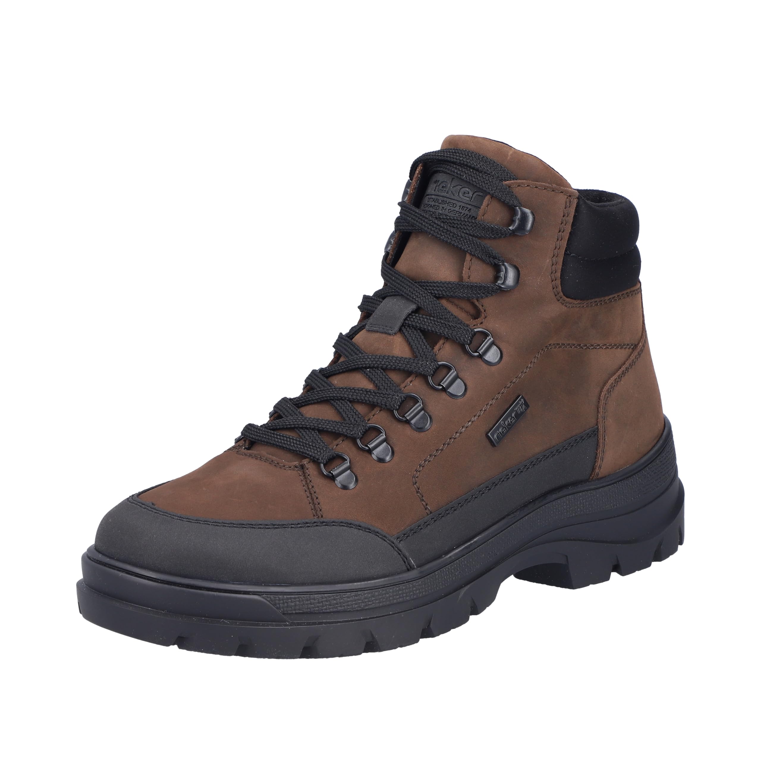 Rieker Men's F5411 Lace-Up Boots, Brown, 41 EU, brown, 7.5 UK