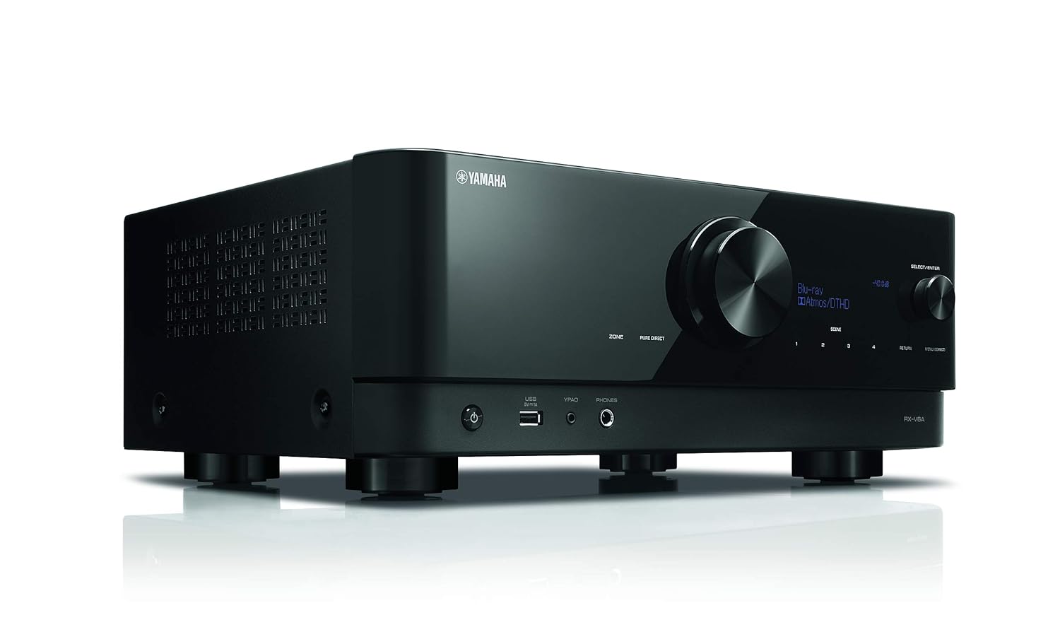 Yamaha Rx-V6A 7.2-Channel Av Receiver With Musiccast - Hdmi : Amazon.in ...