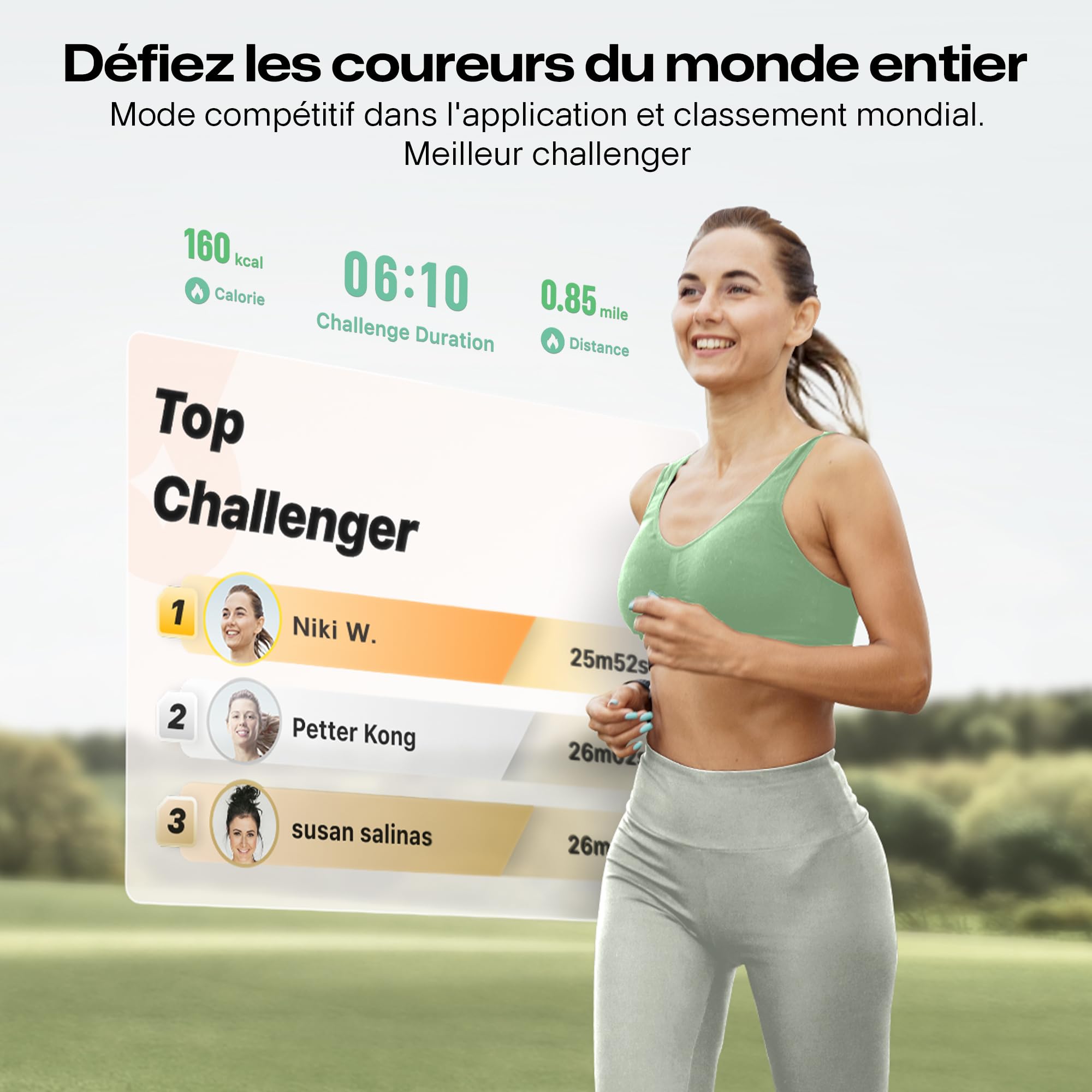UREVO Tapis de Course Pliable 3 en 1 avec APP, Tapis de Marche électrique 1-10 km/h, Double Amortissement, Affichage LED, Télécommande, Walking Pad pour Bureau