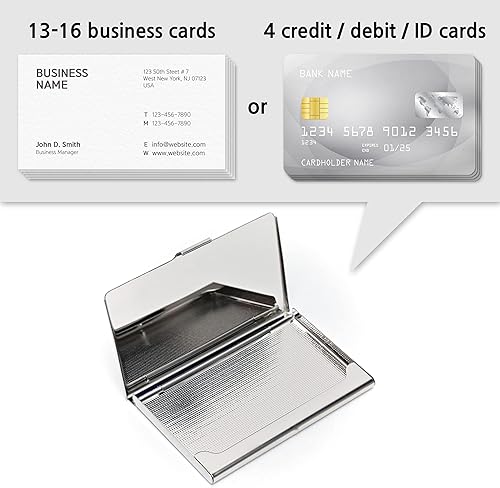 Miniatura 6 de MADDesign Mother of Pearl Funda para tarjetas de visita, dorado (Marble Gold), Pequeña, Moderno