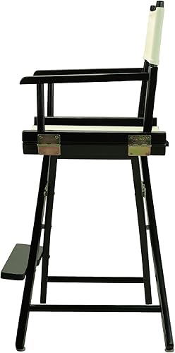 Miniatura 314 de Casual Home - Silla de director de 30 in, marco blanco, con lona color blanco, altura de barra