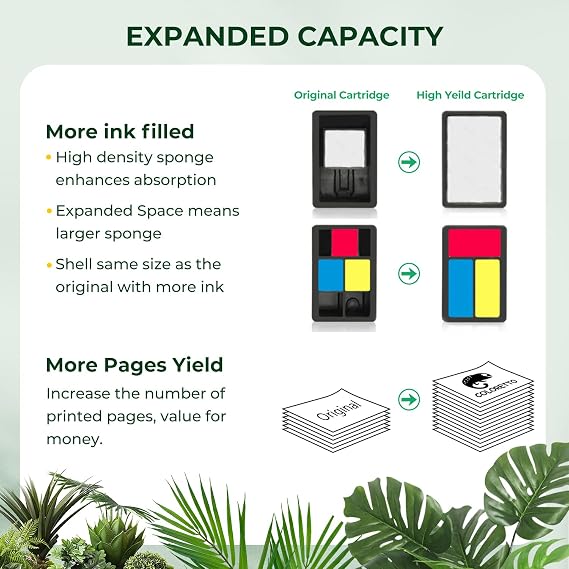 COLORETTO 901 XL Ink Cartridge Black for HP Officejet J4624 J4500 J4524 | J4540 J4560 J4580 J4600 J4550 J4660 J4680C g510a High Yield Printer Ink 901 Replacement
