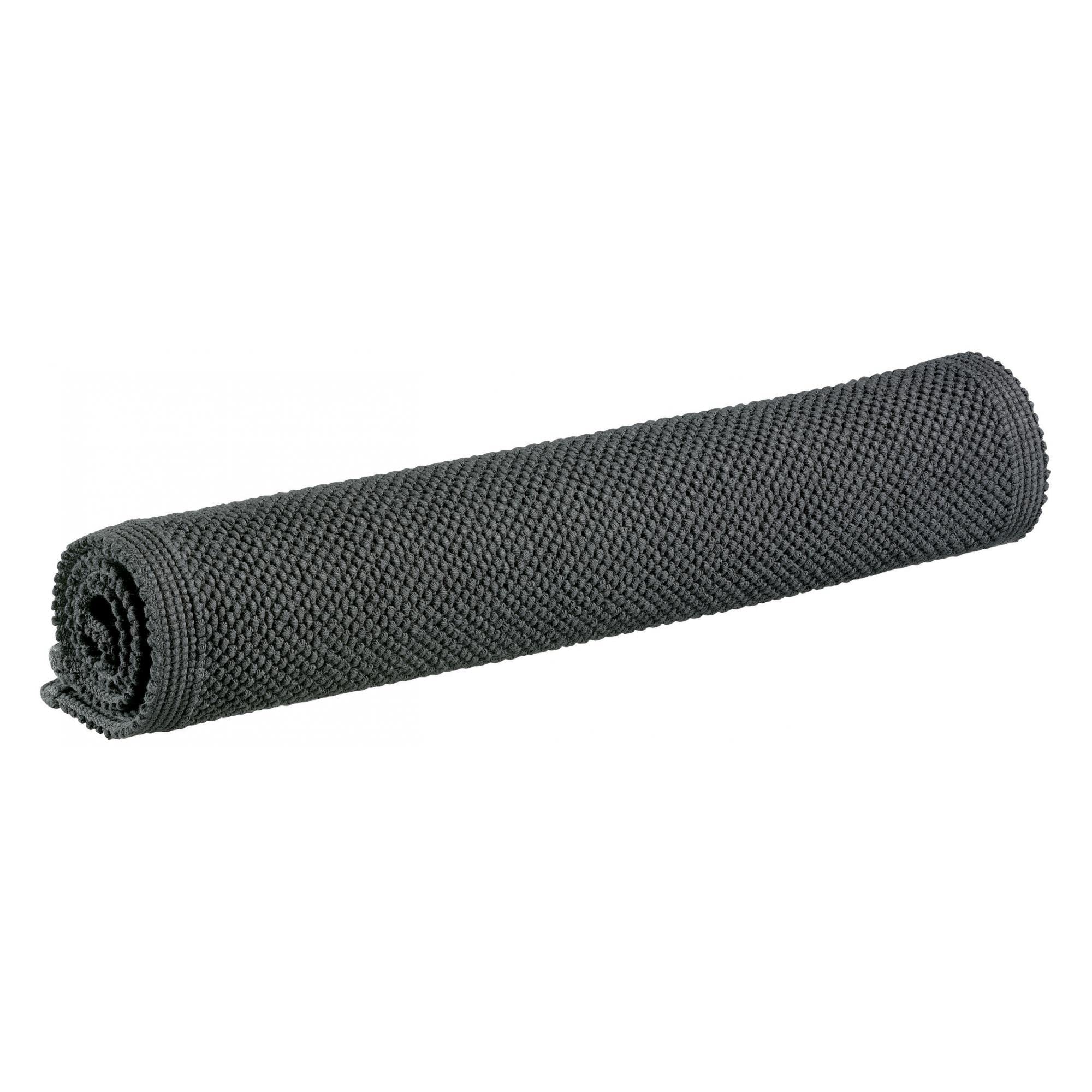 Tappeto da bagno Etia Carbone 54x64 cm Vivaraise