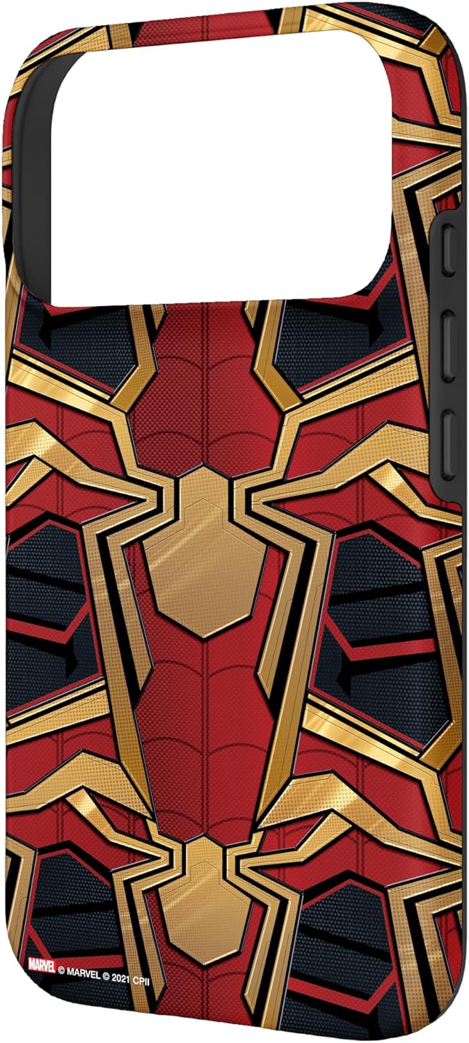 Marvel Spider-Man: No Way Home Red and Gold Pattern Case for iPhone 17 Pro