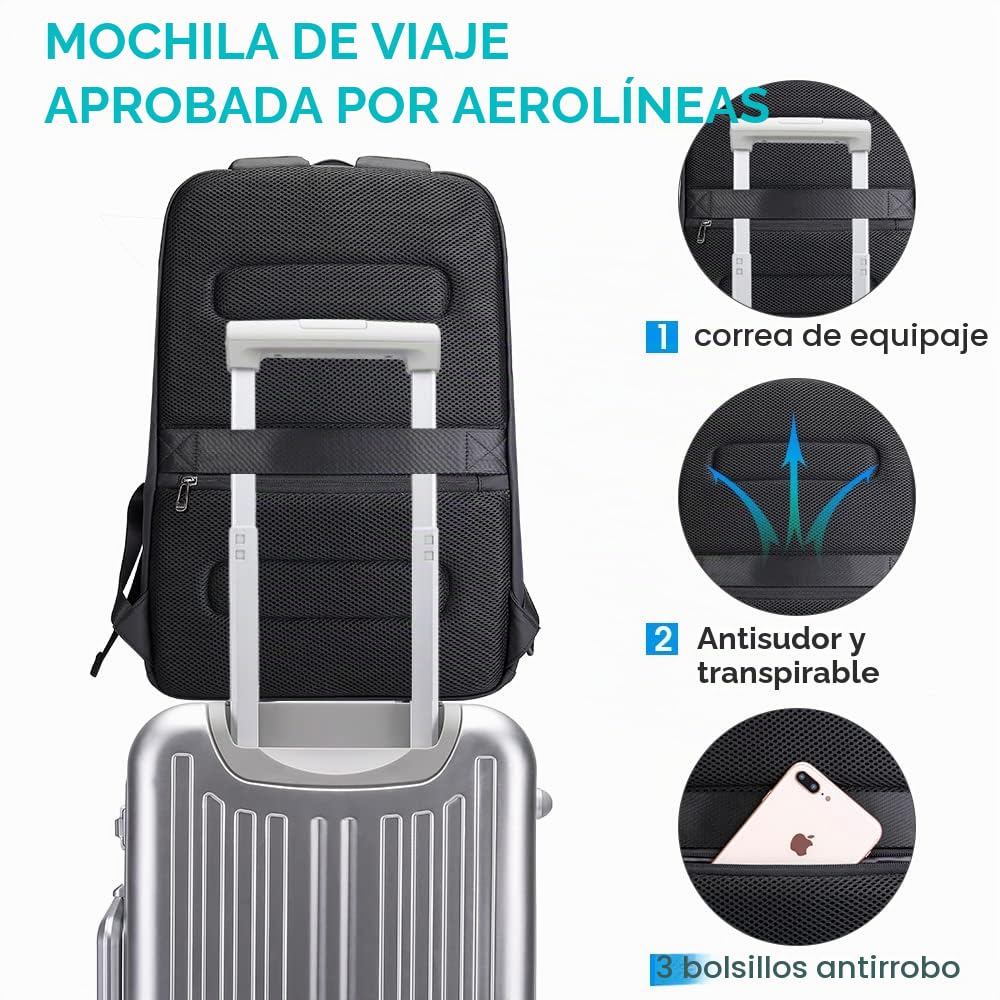 BanGe 2517 Mochila para portátil Unisex adulto (Pack de 1)