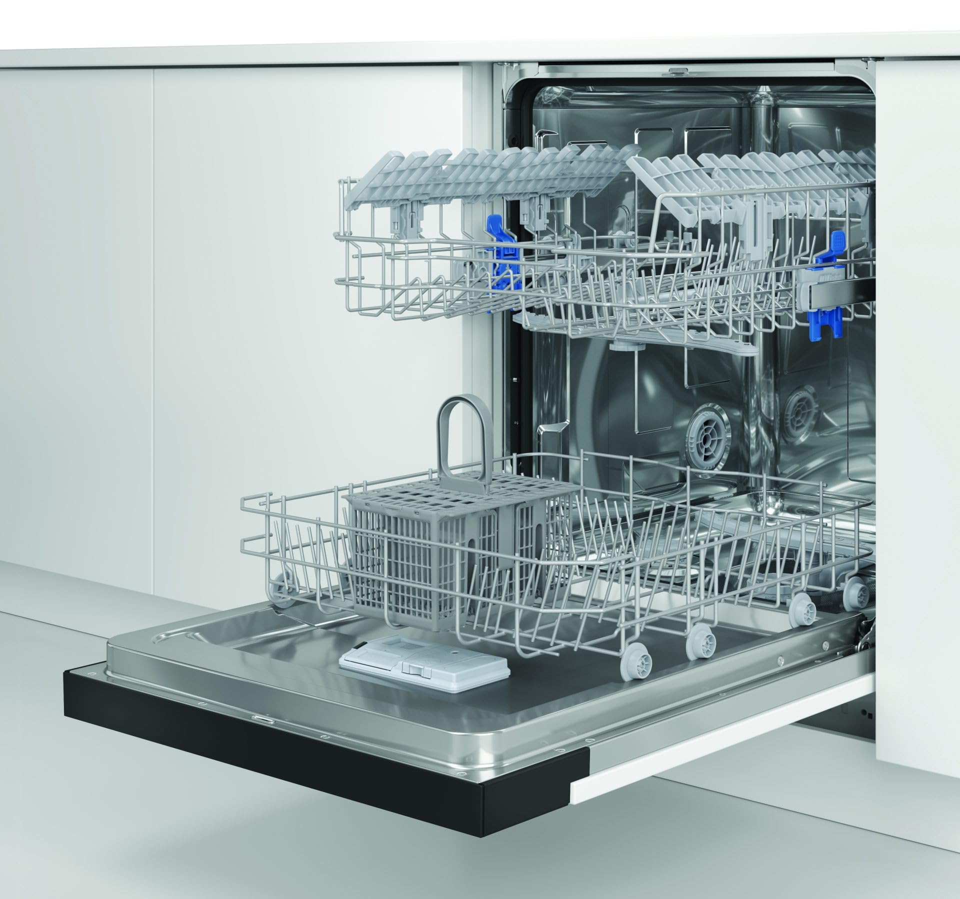 INDESIT I3B L634 B LAVASTOVIGLIE 2024 SEMI INCASSO NO PANNELLO SCOMPARSA PARZIALE 14 COPERTI CLASSE D NERO