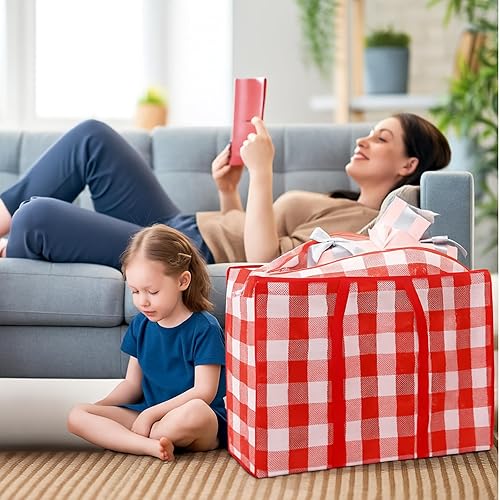 Miniatura 7 de Yeshone 2 bolsas de almacenamiento extra grandes para árbol de Navidad de 27 x 20 pulgadas, bolsas de almacenamiento de árbol de Navidad de gran