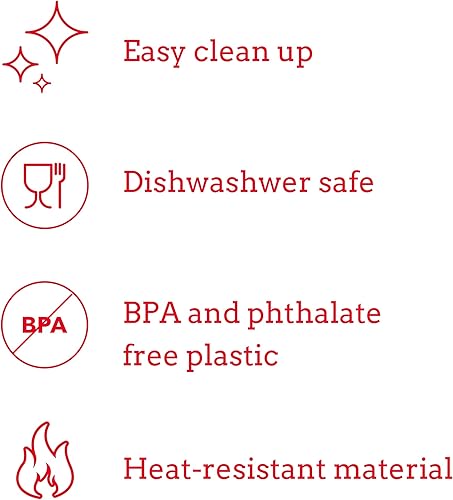 Miniatura 6 de Whiskware Kit de arte para panqueques con batidora, batidor de alambre BlenderBall y 2 moldeadores de panqueques de la Liga de la Justicia