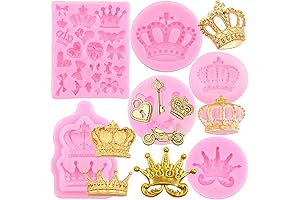 Silicone Crown Fondant Candy Molds