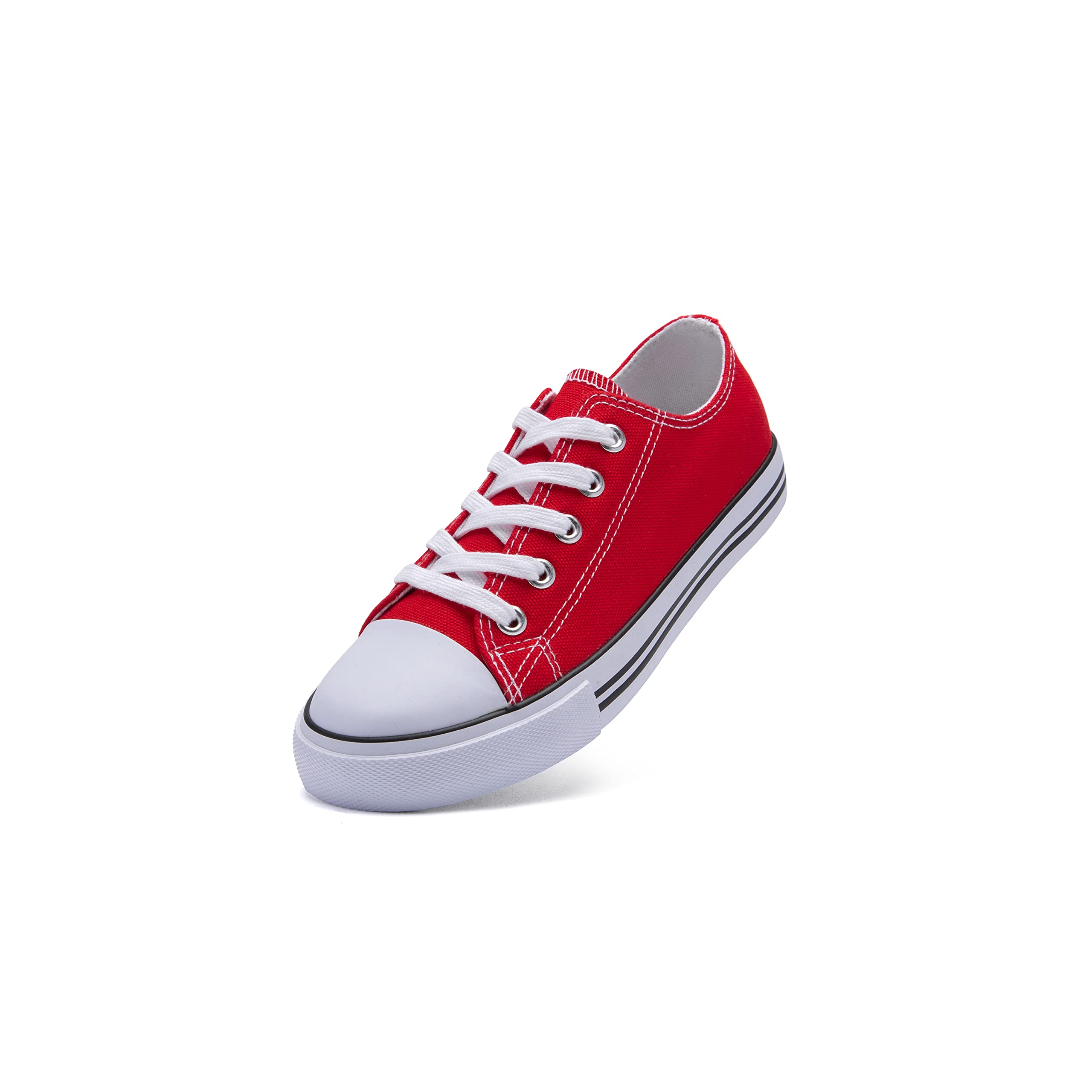 The Fashion SupplyToddler Canvas Shoes for Girls & Boys - Breathable & Comfortable Boys & Girls Canvas Shoes for Toddlers