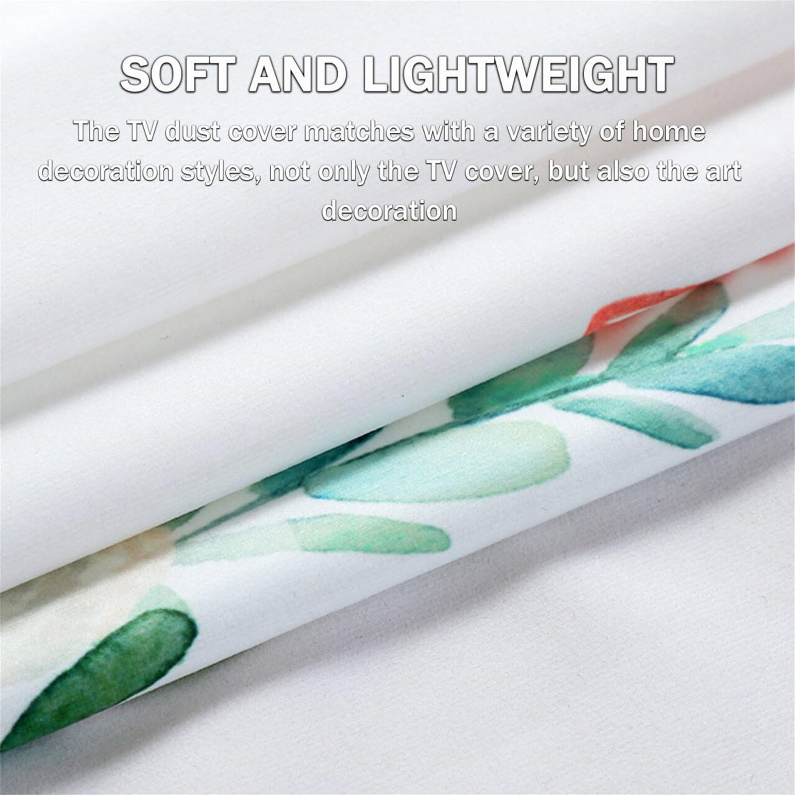 Style De Peinture à L'huile 19-65in Housse TV Housse De Télévision Anti