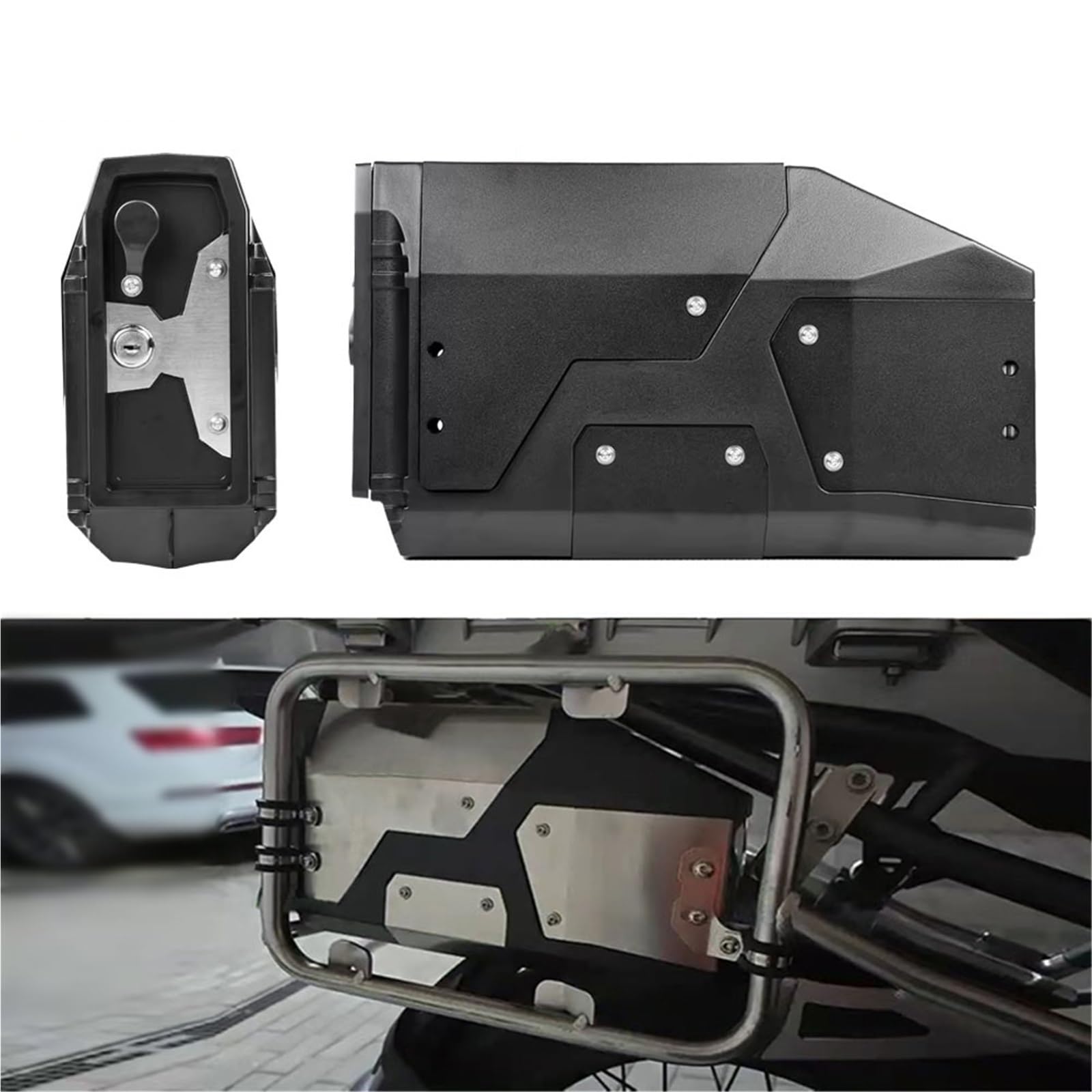 pour R1250GS Adventure F750GS F850GS R1200GS LC ADV R1300GS Boîte À Outils Moto en Aluminium