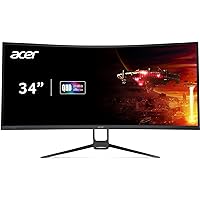 Acer Nitro EDA343CUR Hbmiippx 34-inch UWQHD Curved Monitor