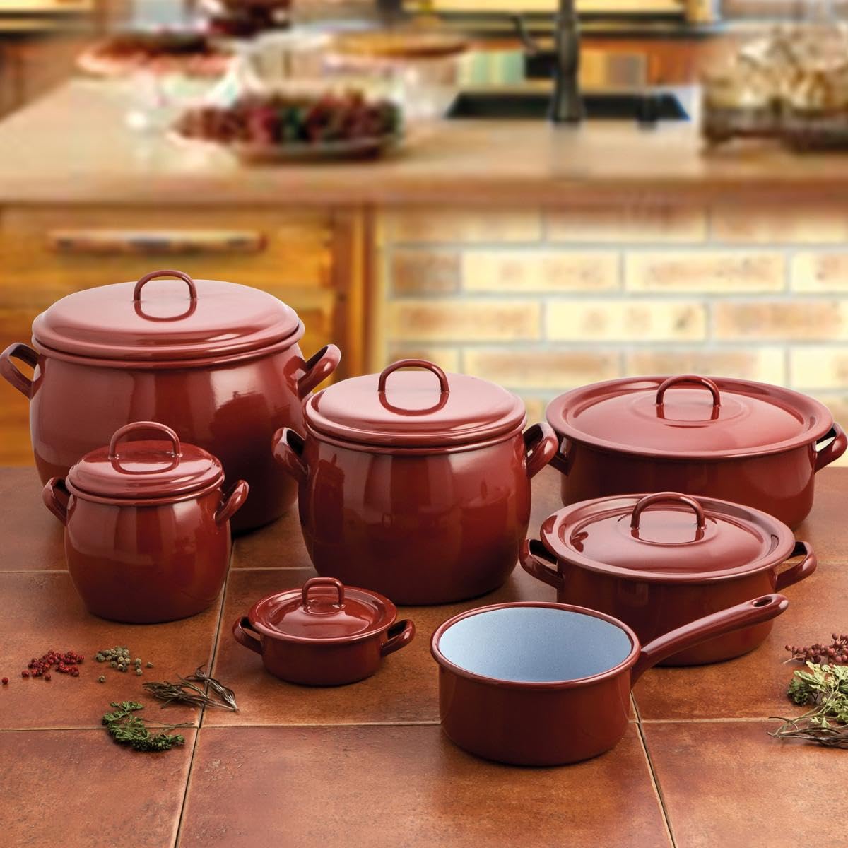 Quid Classic - Olla, con coperchio a cupola, 34 centimetri