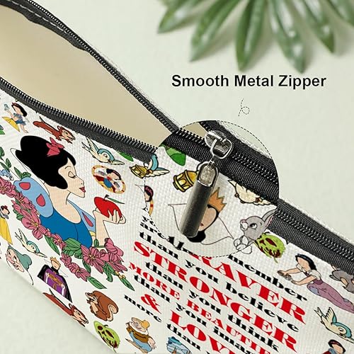 Miniatura 3 de Decohim Regalos inspiradores para mujeres, bolsa de maquillaje inspiradora inspirada en la película, princesa, regalos de amistad para niñas, bolsa
