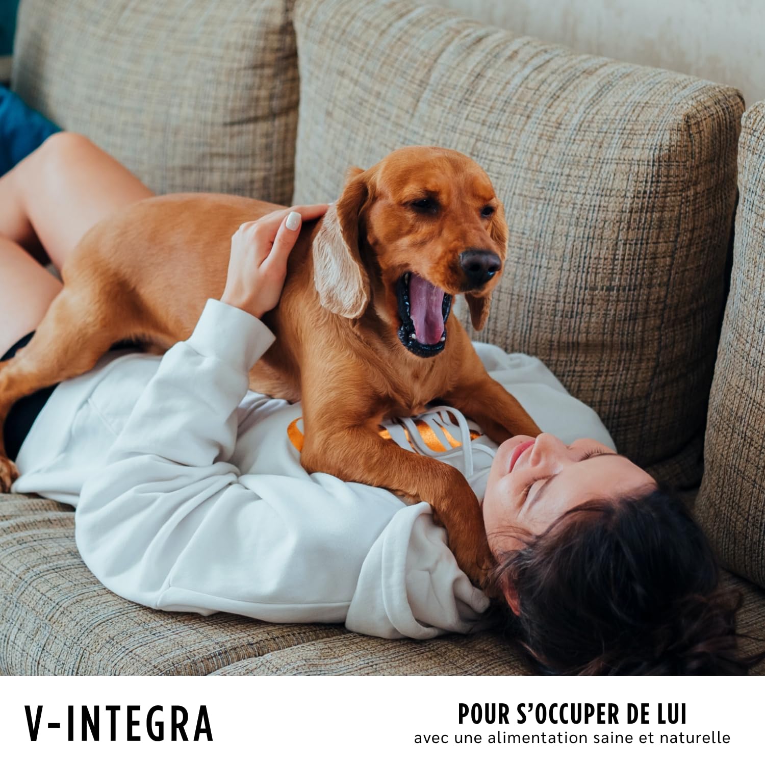 V-INTEGRA Chien Adulte - Supplément Complet Riche en vitamines et minéraux pour la Ration ménagère et Barf des Chiens Adultes - 200 g - Produit en Italie