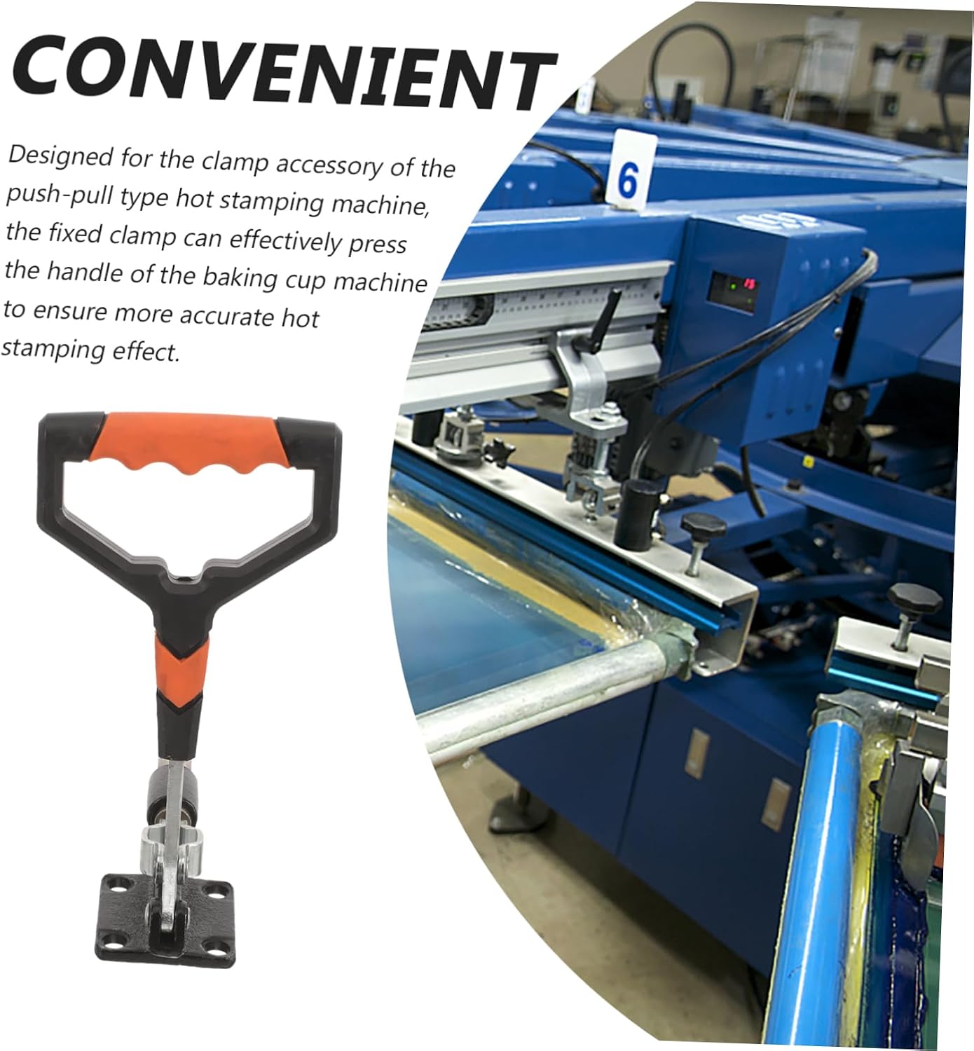 Replacement Handle Fixture for Heat Press and Design for Convenient Use Various Applications Essential Accessory for Heat Pressing Tasks
