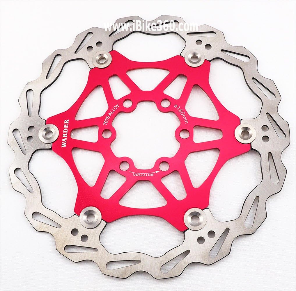 MTB Disc Brake Rotor, Mountain Bike 160mm Floating Brake Disc Rotors MTB Floating Disk Brake Rotor