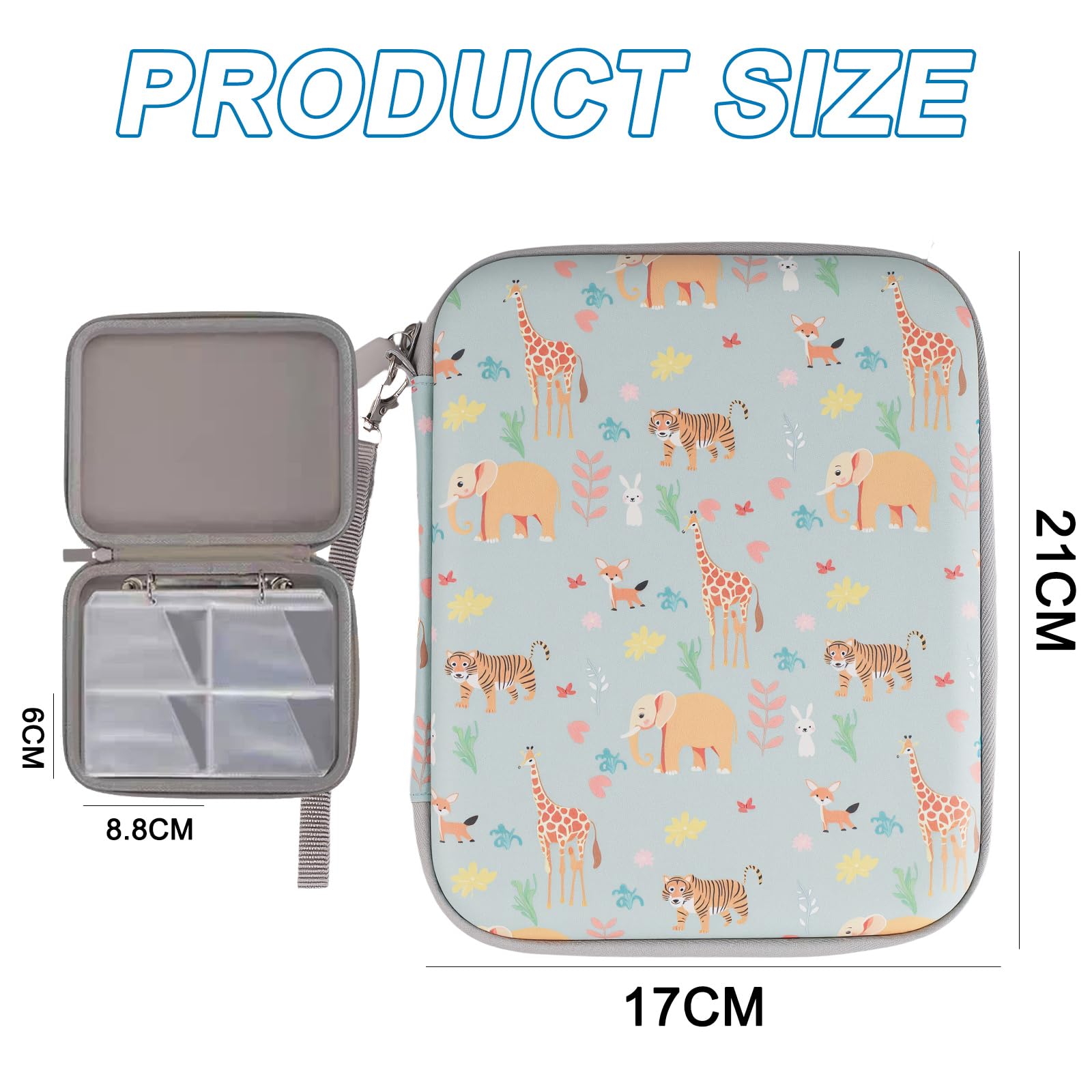 Card Holder for Yoto Card, 80 Pockets Card Case with Zipper, Card Binder Folder for Kids&Adults - Image 2