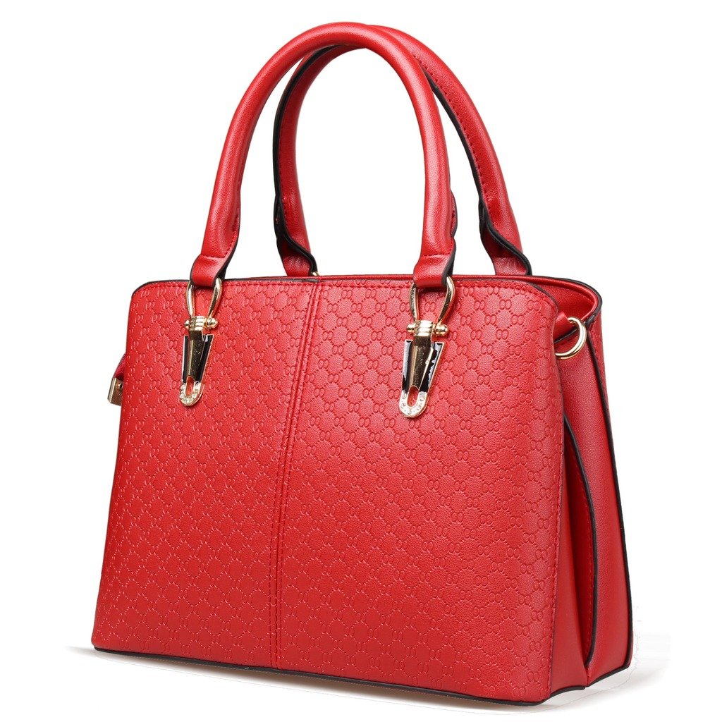 BaoLan Handbag For Women, Leather Top Handle Tote Bag, Fashion Satchel With Strap