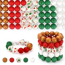 100 Pcs 15mm Silicone Beads for Keychain,Pens,Crafts Making