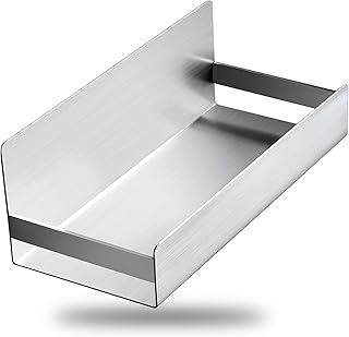 RUICER Étagère de Salle de Bain sans Perçage, Auto-adhésif Étagère de Douche Acier Inoxydable