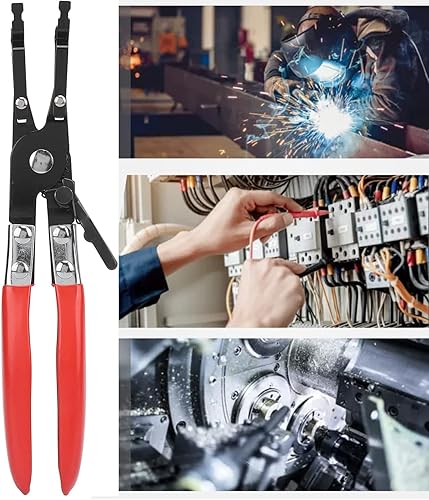 Miniatura 7 de Watris Veiyi Alicates de soldadura, Abrazadera de soldadura de alambre de metal, Alicates de ayuda de recogida, Herramienta de abrazadera de soporte