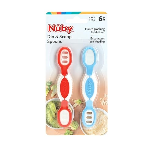 Miniatura 4 de Nuby Cucharas de inmersión y cucharada, 2 unidades, niño