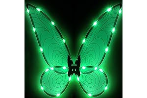 Enchanting Dark Green Fairy Wings: Illuminate Your Fantasy
