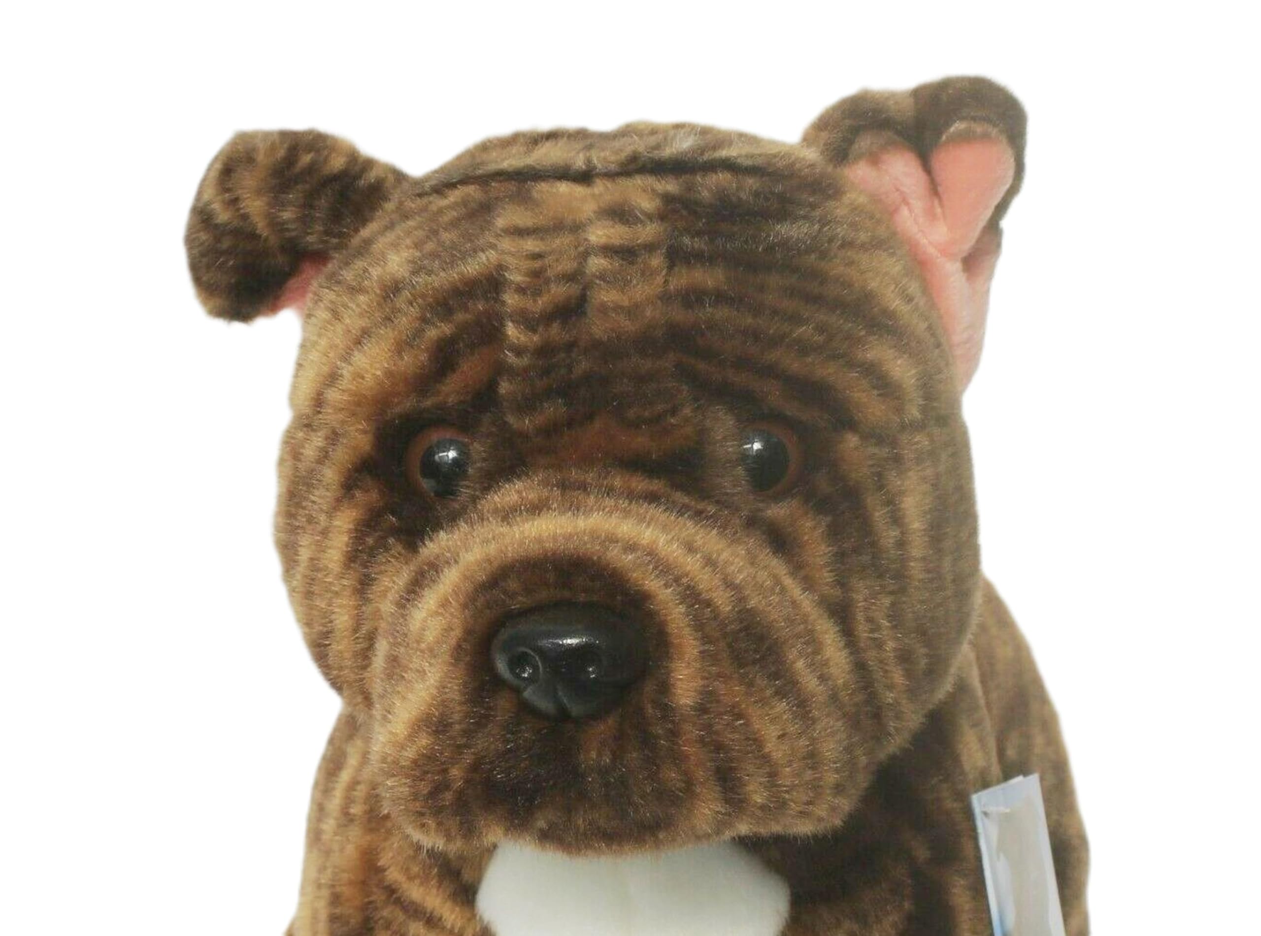 Sawley Fine Arts Brindle Staffy Plush