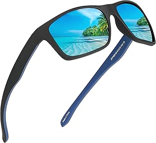 Sponsored You’re seeing this ad based on the product’s relevance to your search query.Learn more about this advertisement JIM HALO Polarised Sunglasses for Men/Women, Wrap Around Sprot, Sunglasses for Cycling, Fishing, Driving