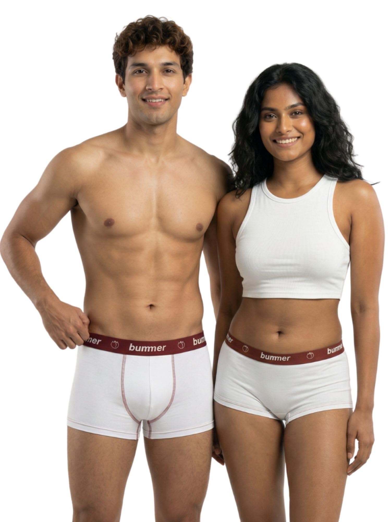 Valentine Couples Underwear |Funny Matching His & Hers Solid Cotton Set – Cute Novelty Valentine’s Day Gift for Boyfriend or Girlfriend-image-19