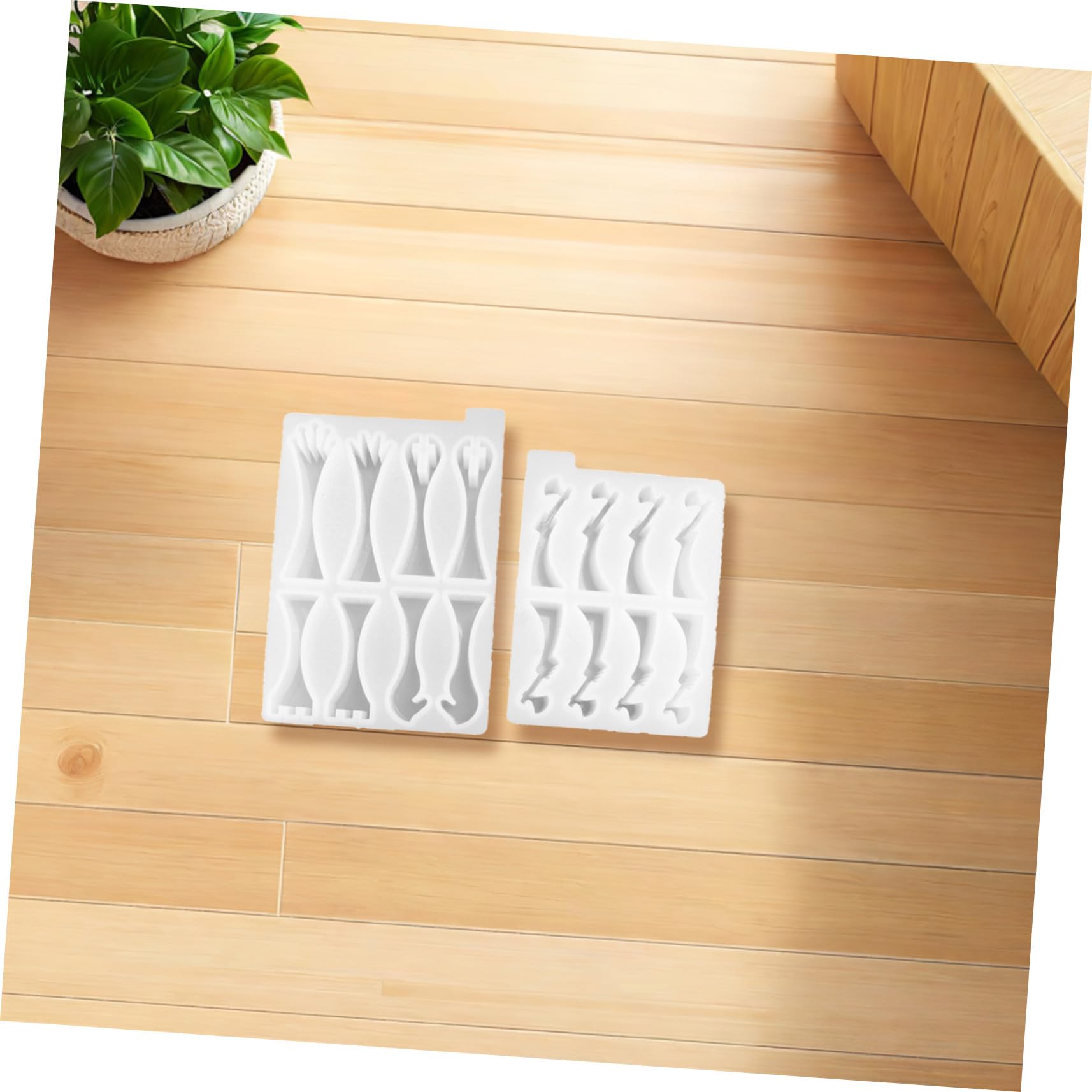 Moules Silicone Echecs 3D, Formes Pieces Blancs pour Resine Epoxy DIY