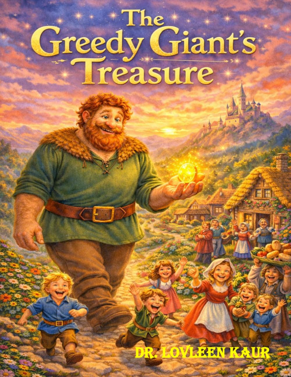 The Greedy Giant’s Treasure: A Magical Moral Story for Kids About Greed, Sharing, and Kindness (Greed Stories for Kids, Volume 2: Golden Lessons from Classic Moral Tales)