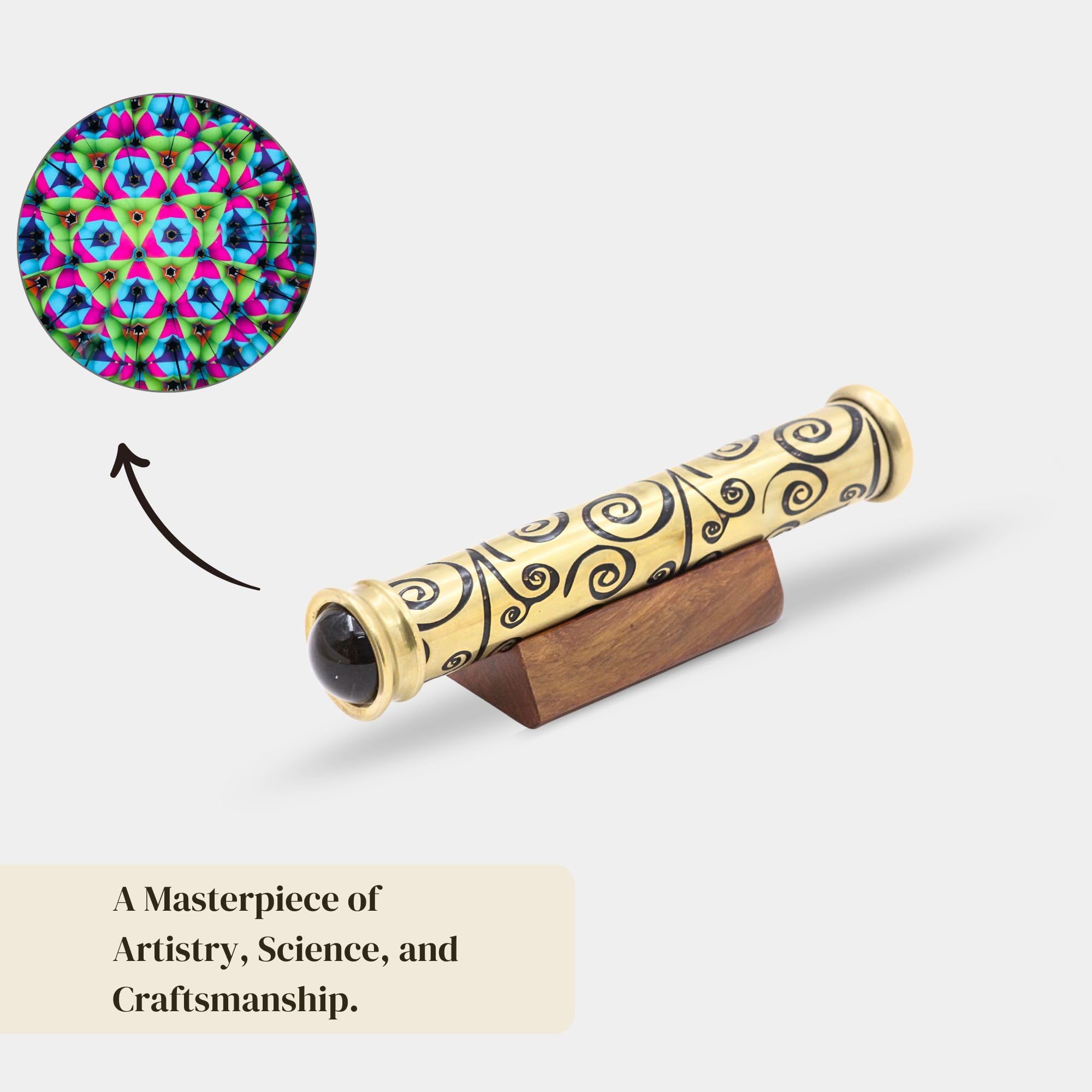 Amazon.com: Brass Handmade Teleidoscope, Vintage Look Kaleidoscope