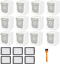 i3 Replacement Parts Compatible For i robot vacuum bags,12 Pack Roomba i7 Vacuum Bags 6 Pack Roomba i7 filters replacement for Automatic Dirt Disposal Bags
