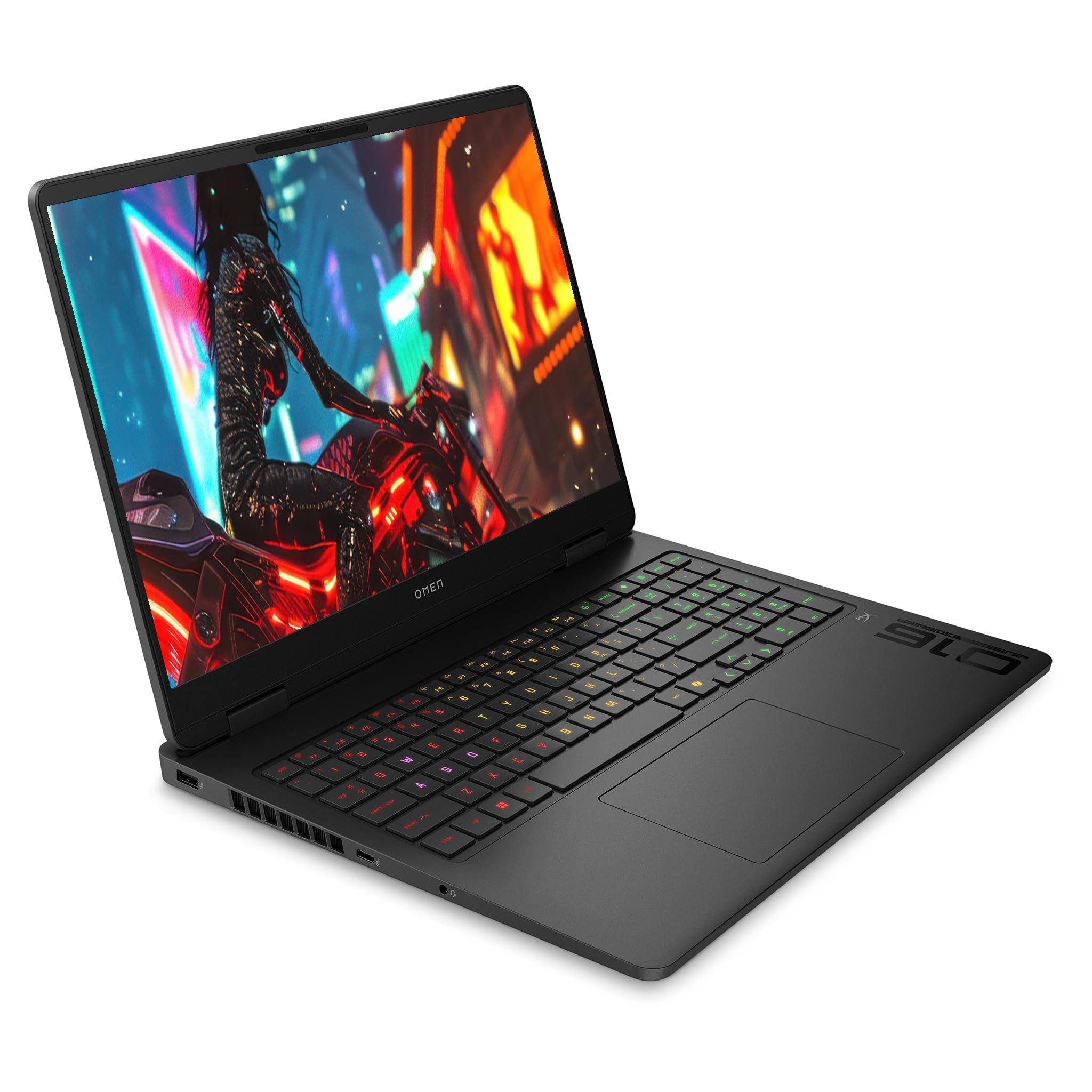 HP OMEN Gaming Laptop, AMD Ryzen 9-8940HX, 32 GB DDR5 RAM, 1 TB PCIe SSD, 16" 2K (1920x1200) 144Hz Display, Nvidia G-Force RTX 5060, Backlit Keyboard, W11 Pro, Shadow Black