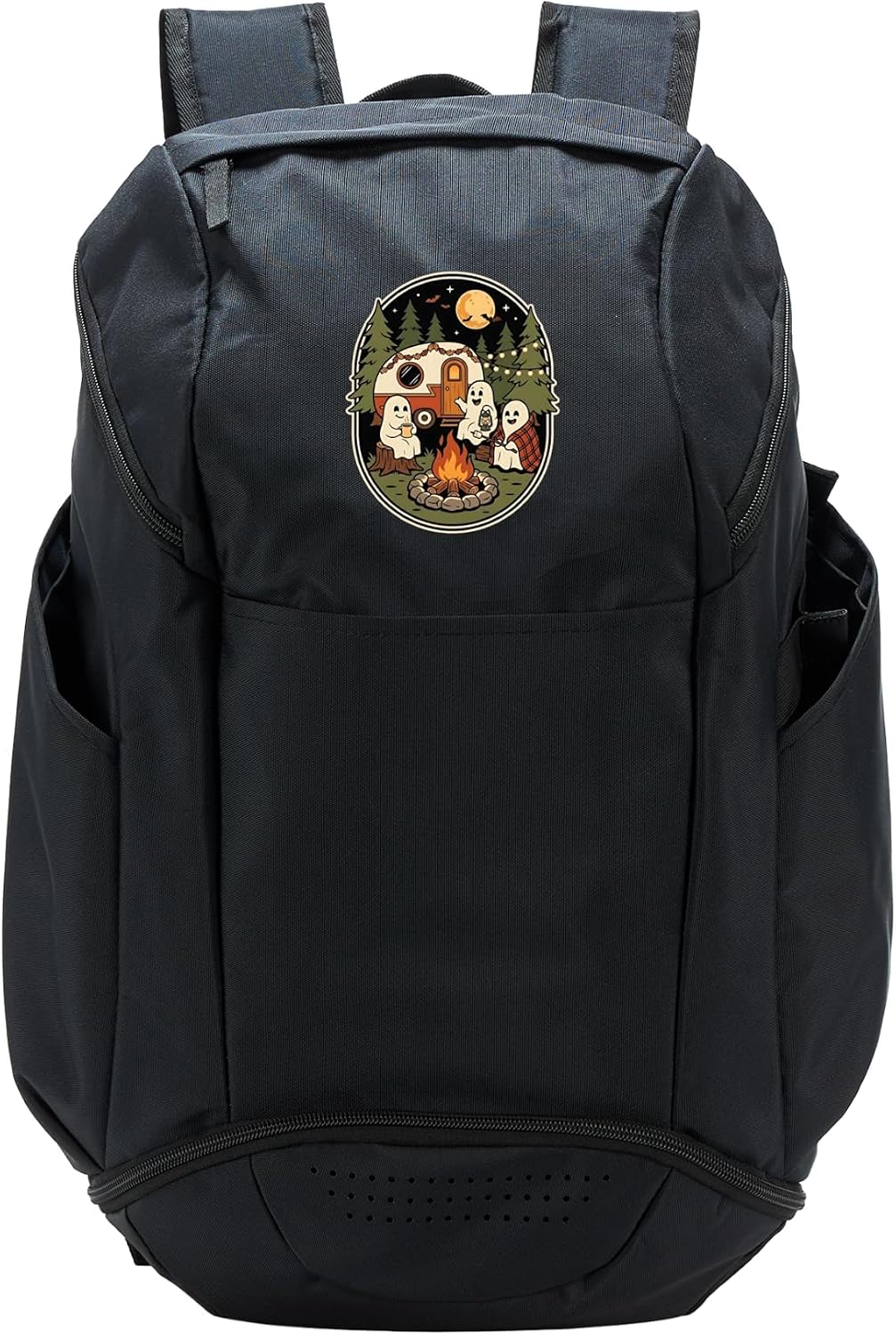 Ghosts Camping Funny Cute Spooky Season Halloween Sport Backpack