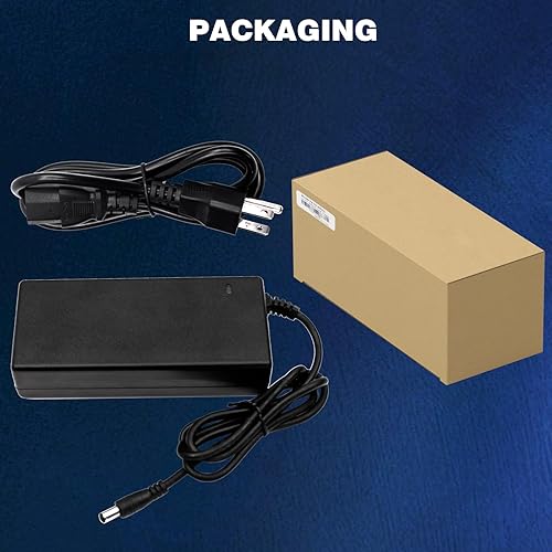 Miniatura 7 de Adaptador de fuente de alimentación de 12 V 8 A, 96 W CA 100 V-240 V a CC 12 V 8 A transformador con enchufe de EE. UU. de 0.217 x 0.098 in, cable