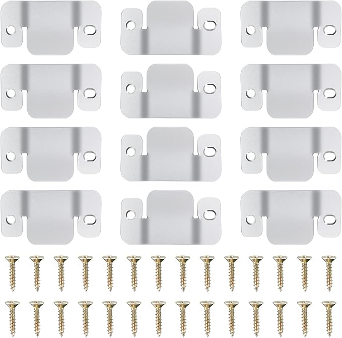 DEEPDREAM 12 Pcs Sectional Couch Connectors Metal Couch