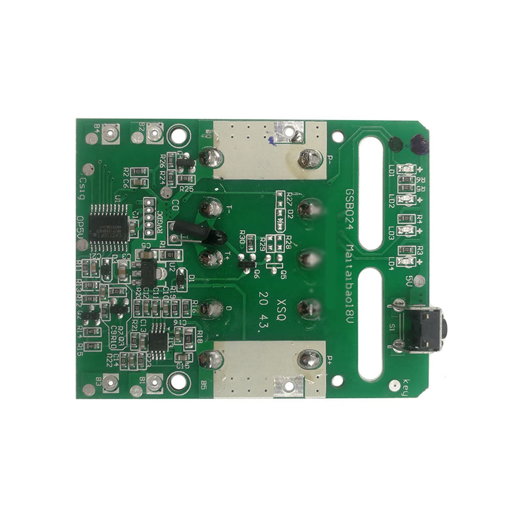 Lot de 2 circuits de protection de charge pour batterie au lithium 18 V