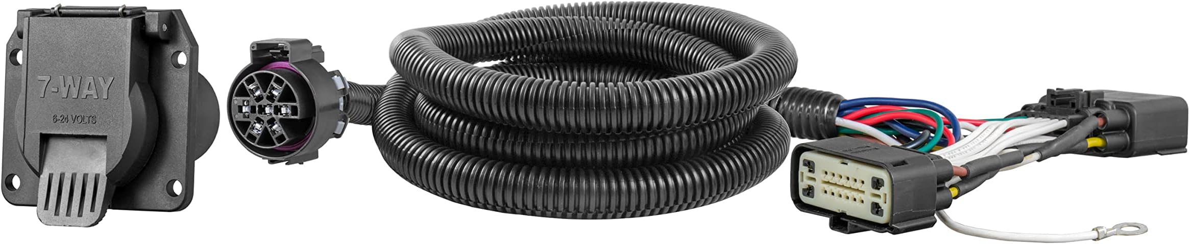 Curt 56431 Vehicle-Side Custom Rv Blade 7-Pin Trailer Wiring Harness, Select Ford Ranger