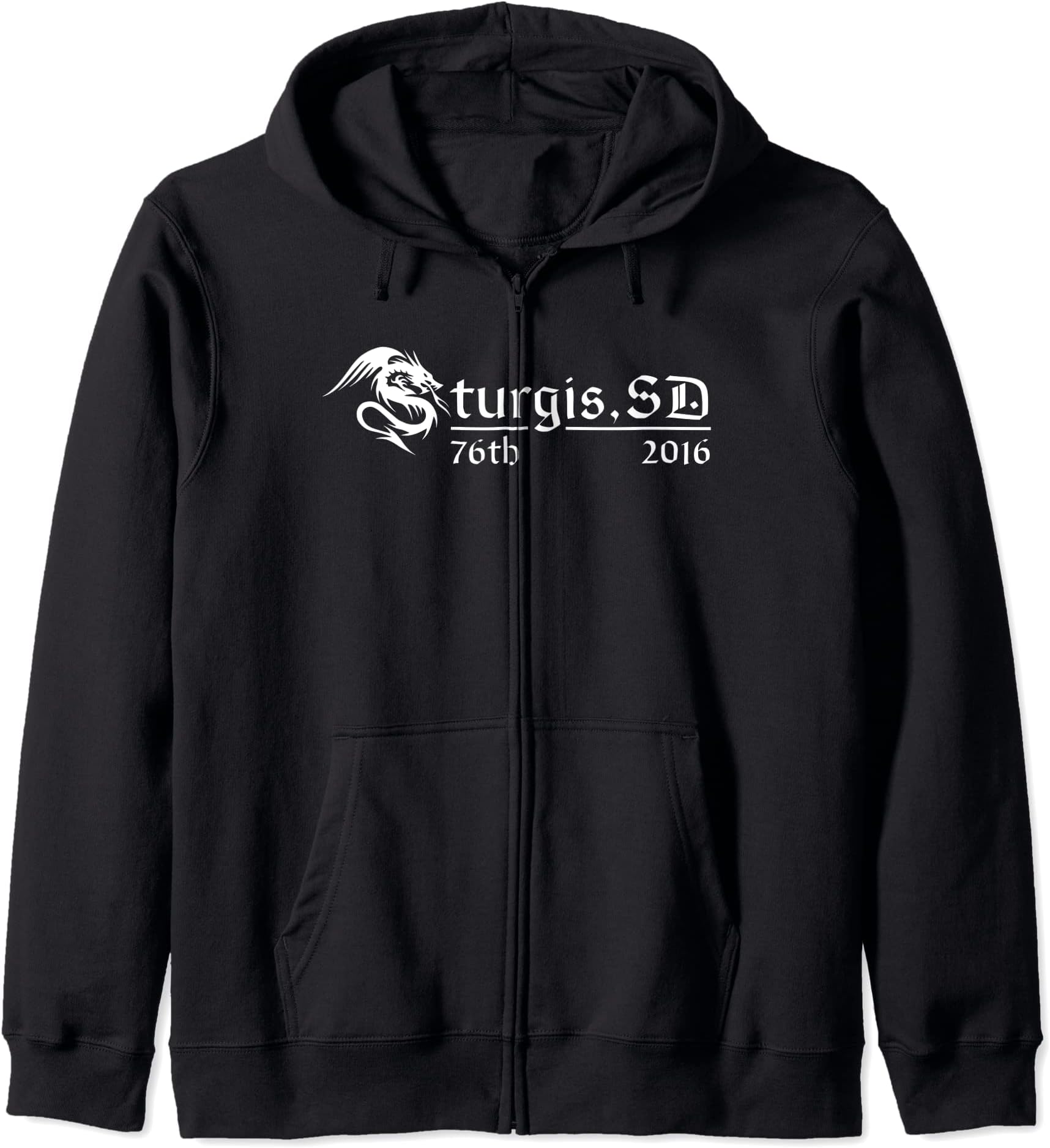 Sturgis, SD Shirt - Motorcycle Shirt - 2016 Sturgis, SD Zip Hoodie